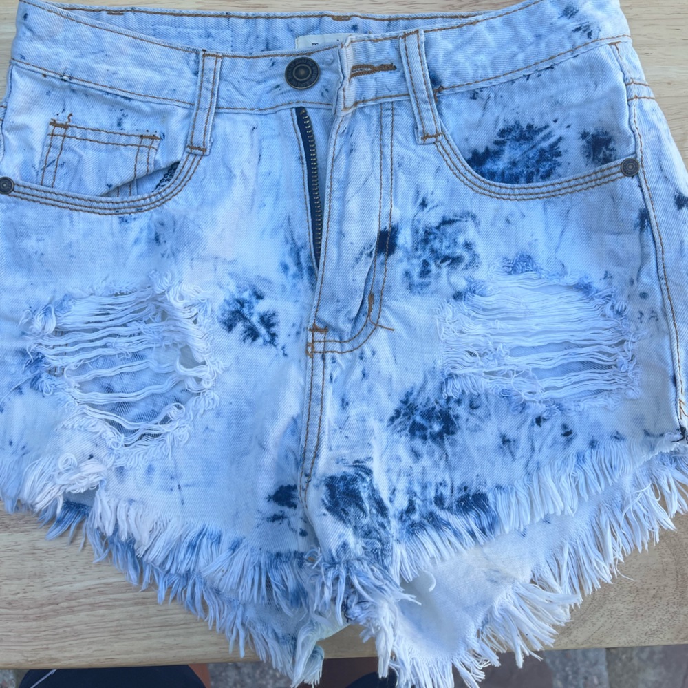 Machine size 26 denim shorts